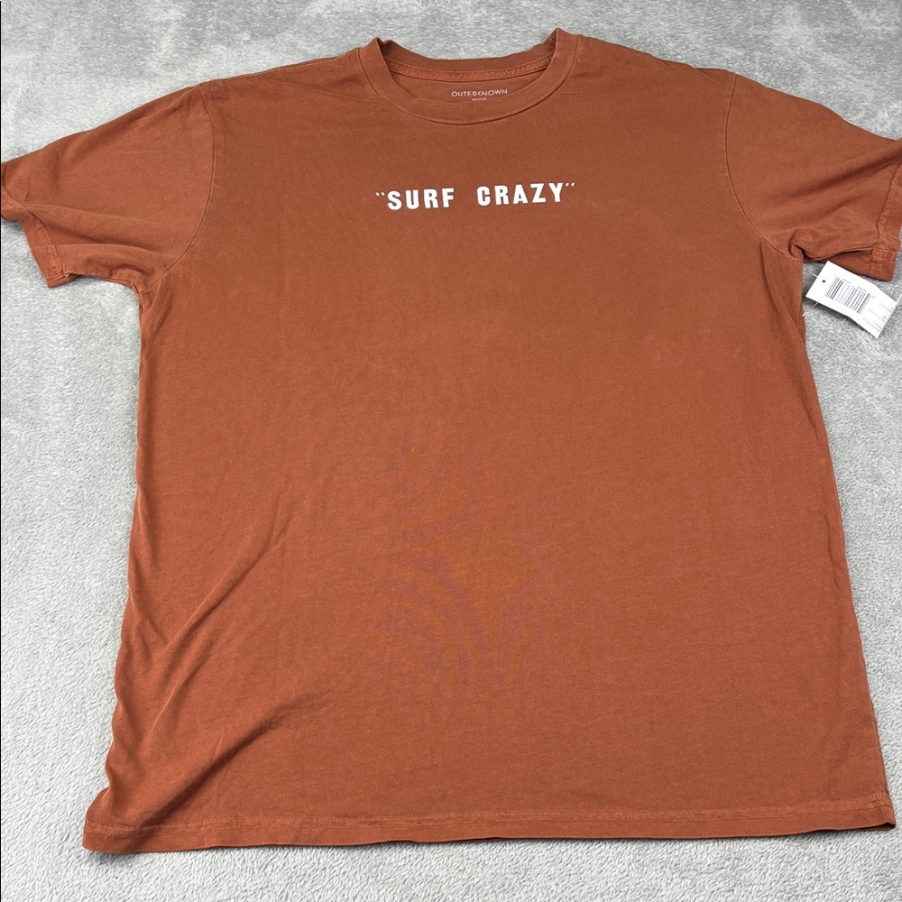 NEW Outerknown 100% Organic Cotton "Surf Crazy" Men's‎ CDR T-Shirt